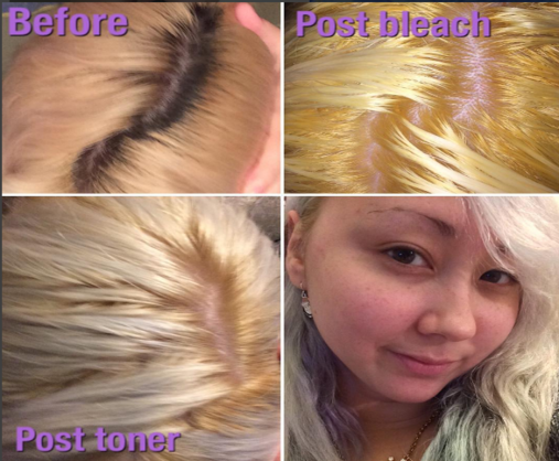 How To Bleach Dye Your Hair From Brown To Blonde At Home Tryna